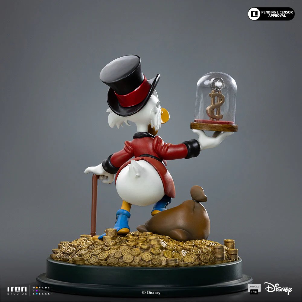 DuckTalks's tweet photo. Uncle Scrooge Mcduck - DuckTales - Art Scale 1/10 Regular Edition ($249.99)- @IronStudios https://t.co/6qSIOlpvwE