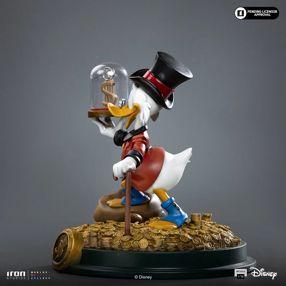 DuckTalks's tweet photo. Uncle Scrooge Mcduck - DuckTales - Art Scale 1/10 Regular Edition ($249.99)- @IronStudios https://t.co/6qSIOlpvwE