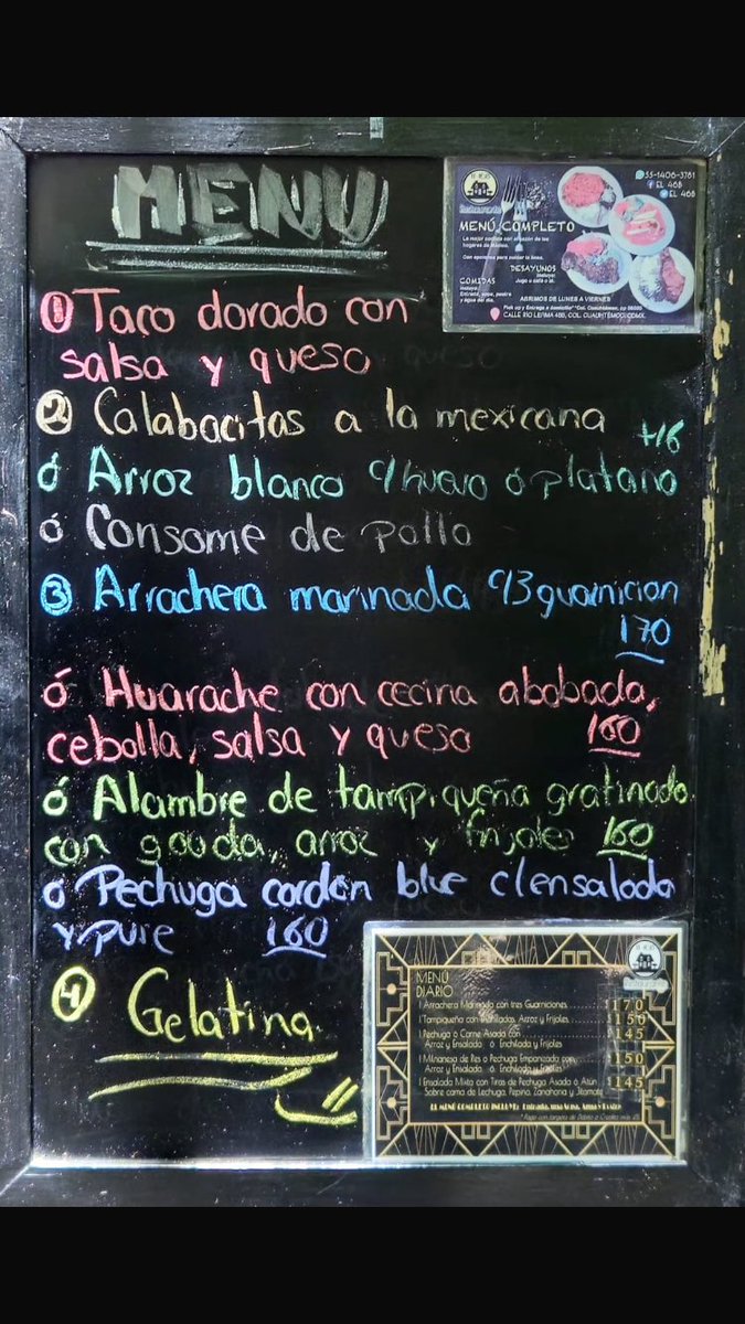 El46b's tweet photo. Buen viernes 29 de mayo💐 Les dejamos el menú del día😊🍽️ @El46b @vecinos_la @ColCuauhtemoc https://t.co/g3BWW7qgHA