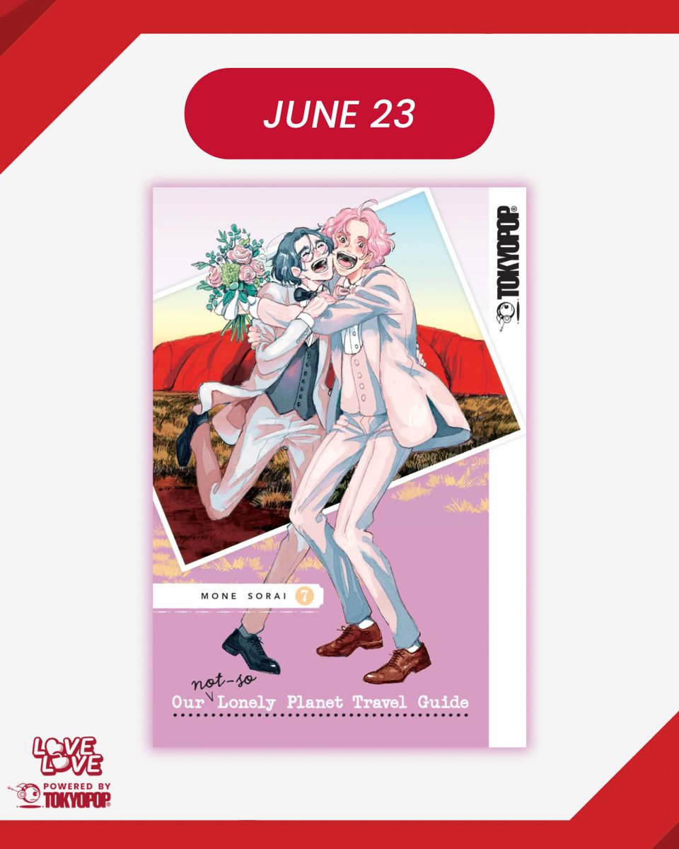 TOKYOPOP's tweet photo. • Touched by Twilight, Volume 2
• Ayaka is in Love with Hiroko! Volume 3
• Beneath the Falling Camellia Blooms, Volume 1
• Our Not-So-Lonely Planet Travel Guide, Volume 7 (Final Volume) https://t.co/on0N0B27mp