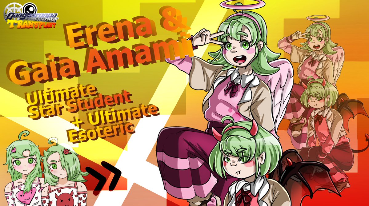 Danganronpa: Desperate Heart tweet media