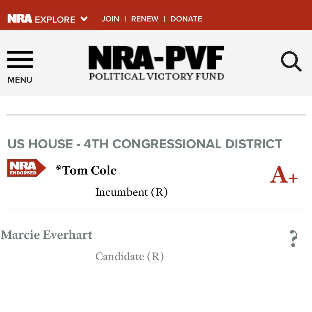 ColeForCongress tweet picture