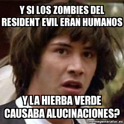 Naomi_Misora93's tweet photo. La verdad de Resident Evil 😂 https://t.co/TTjoiWnEMb