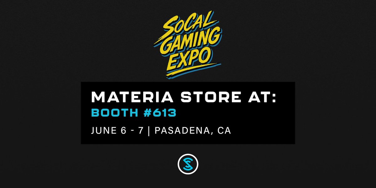 MateriaStore's tweet photo. 🚨 We’ll be at @SoCalGamingExpo_!
📍 Find us at Booth #613
📅 Saturday, June 6 and Sunday, June 7

We'll be bringing some exclusive titles like: 
UNDERTALE 10 Year Anniversary LP
VG LoFi: Sleepy Pokémon Beats
Ronin: Cyberpunk 2077
Age of the Synth: Armored Core VI

Don't miss it! https://t.co/JkukjKZzSR