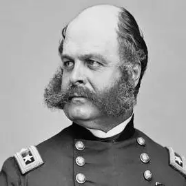 bangdangnetwork's tweet photo. Did you know the Civil War gave us the word "sideburns?" Ambrose Burnside was known for his odd facial hair with thick strips on both sides of his face connected to his mustache. People called the look "Burnsides" and over the years, it got flipped around and became sideburns. https://t.co/HObzBmHCKt