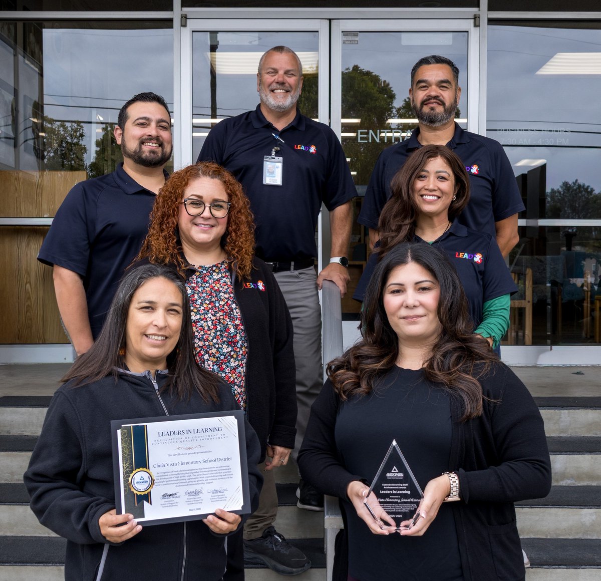 CVESDNews's tweet photo. Congratulations to #CVESD's LEAD Program for receiving the Leaders in Learning Award from the San Diego County Office of Education! https://t.co/BpHoG8vD2F
