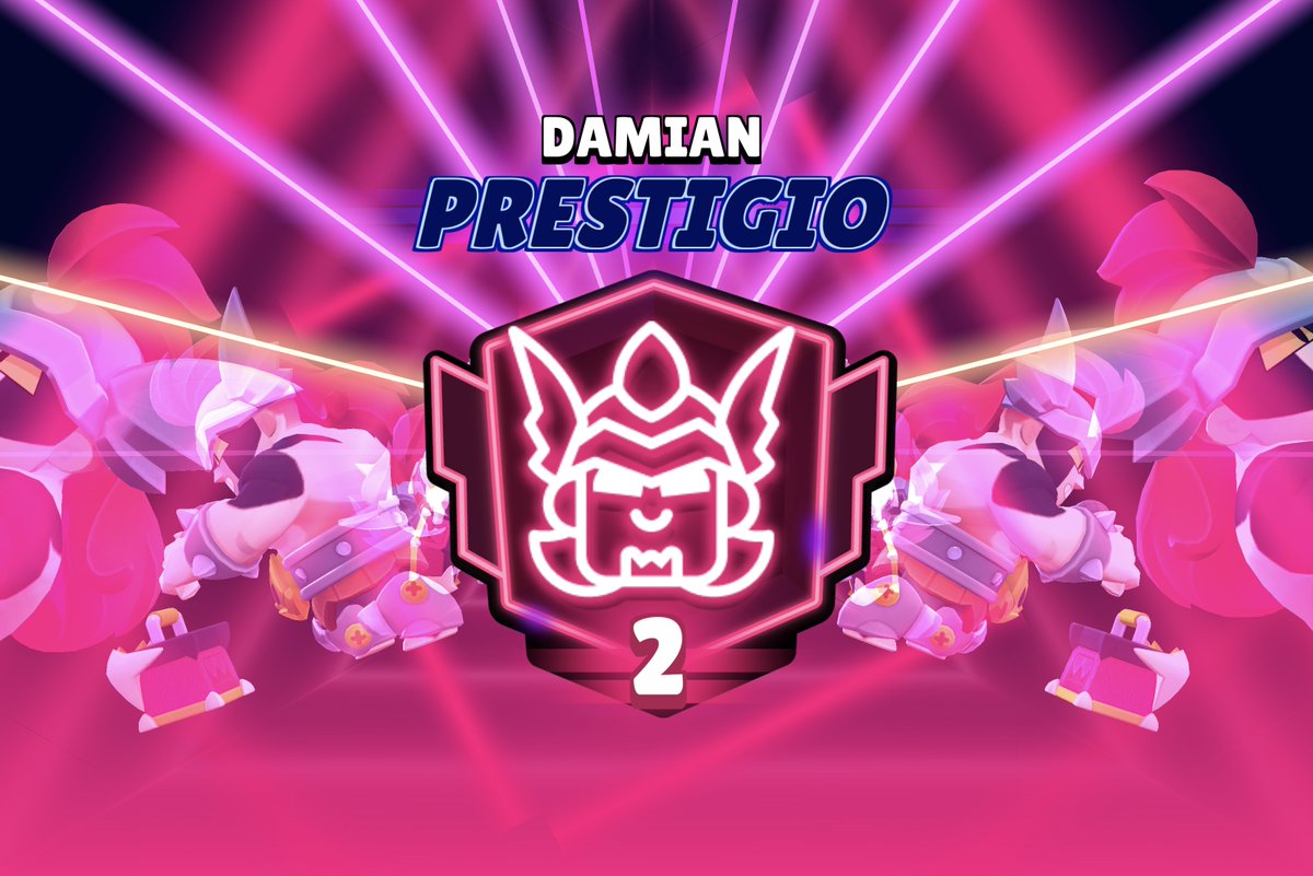 TheeFer_'s tweet photo. Ya pusimos a Damián prestigio 2 🤘🏻

Gracias a todos los que me ayudaron sin vosotros esto no sería posible 🥰

#BrawlStars #prestige #Damian https://t.co/rpcFav6EE7