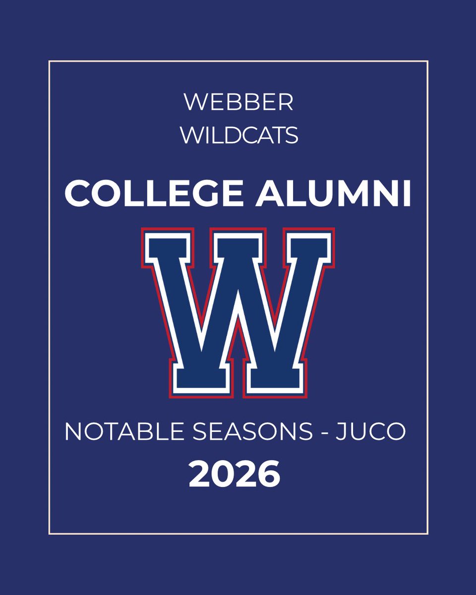 wildcats_ab's tweet photo. Let’s recap some Alumni seasons, starting with some of our Junior College standouts! https://t.co/axea5sIxNa
