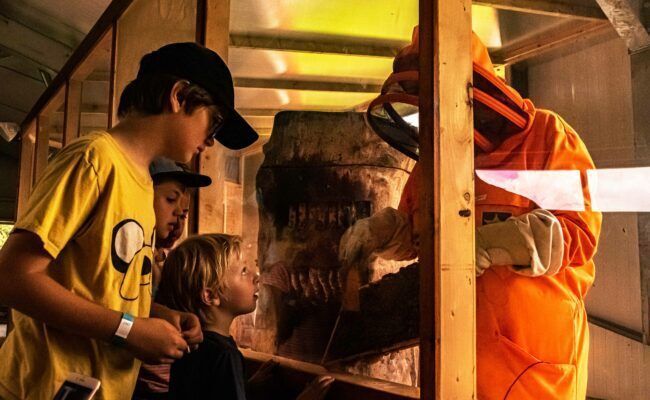 DevonTopDaysOut's tweet photo. Enjoy great value at Quince Honey Farm this half term with all-weather family fun, including honey tasting, candle rolling, seed planting, indoor and outdoor play, plus live Beekeeping Demos! ENTRY PRICES FROZEN AT 2025 RATES! #quincehoneyfarm #visitdevon https://t.co/2qcbeMwYug