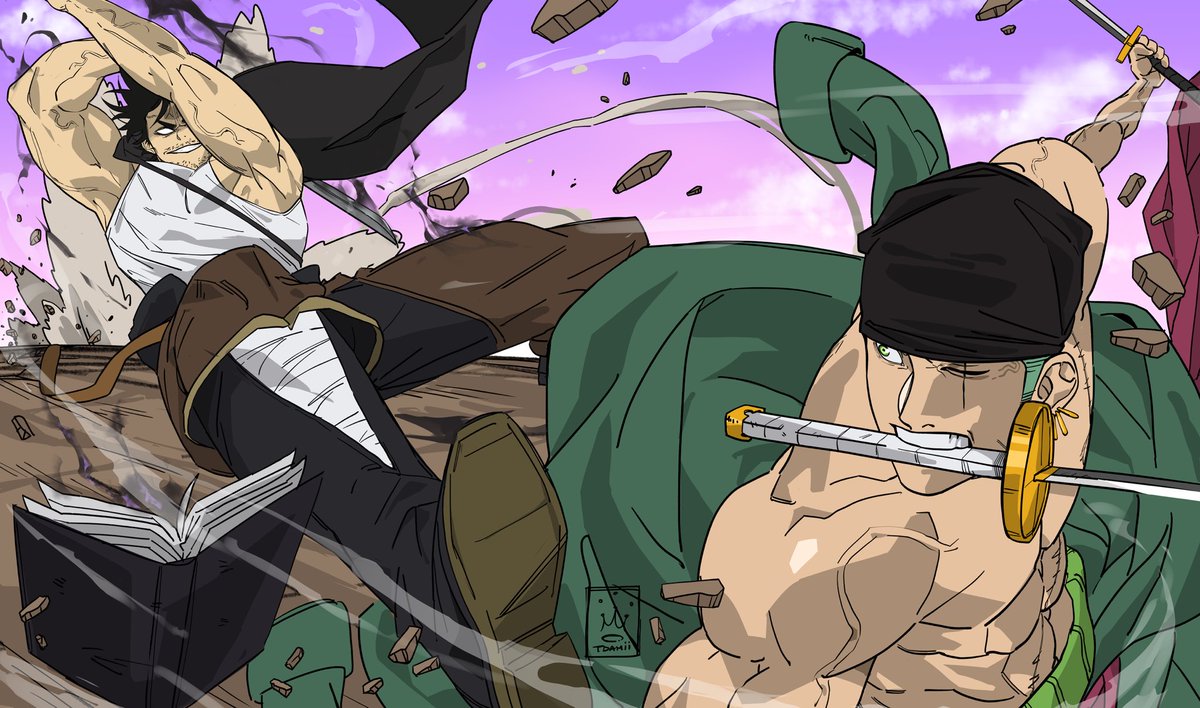 tdamii01's tweet photo. Yami vs Zoro!?🫩 https://t.co/DcaZ0hw0gb