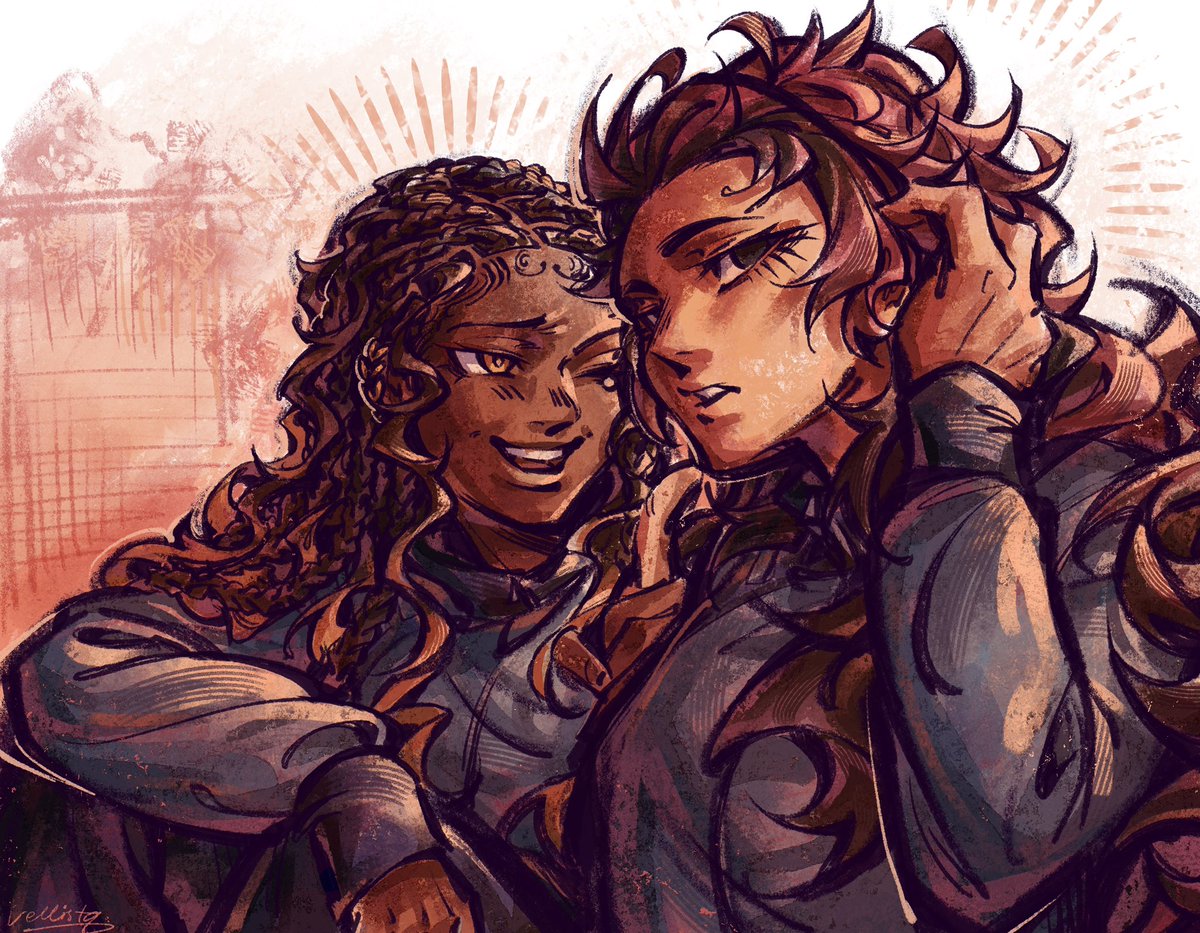 vellistq's tweet photo. (Ten years late) fem hugoloki request #hglk https://t.co/rzkJe2lktK