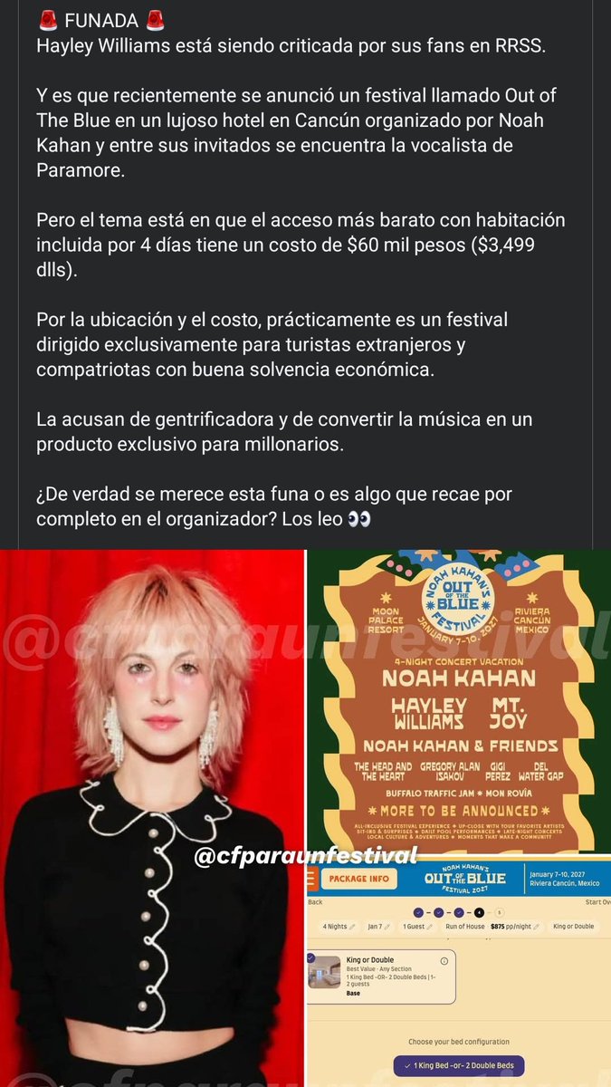 GunnerInTheRain's tweet photo. NO ES LEGAL USAR LA IMAGEN DE UNA SOLA CUANDO EL EVENTO NO ES DE ELLA, ¿LA FUNAN DESPUÉS DE LOS PRECIOS BAJISIMOS PARA CDMX? VÁYANSE ALV https://t.co/VoGYIqOzW5