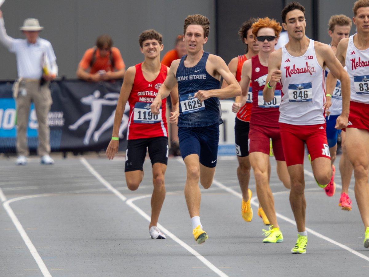 USUTF_XC's tweet photo. We're back in action at the NCAA West First Rounds this afternoon!

1 PM (MT) - Taite Priestley - HJ
4 PM - 4x100 Relay
4:40 PM - Logan Garnica, Garrett Woodhouse, Michael Maiorano - Steeple
6:05 PM - Landon Bott - 800M

#AggiesAllTheWay https://t.co/9gdqGxCoui