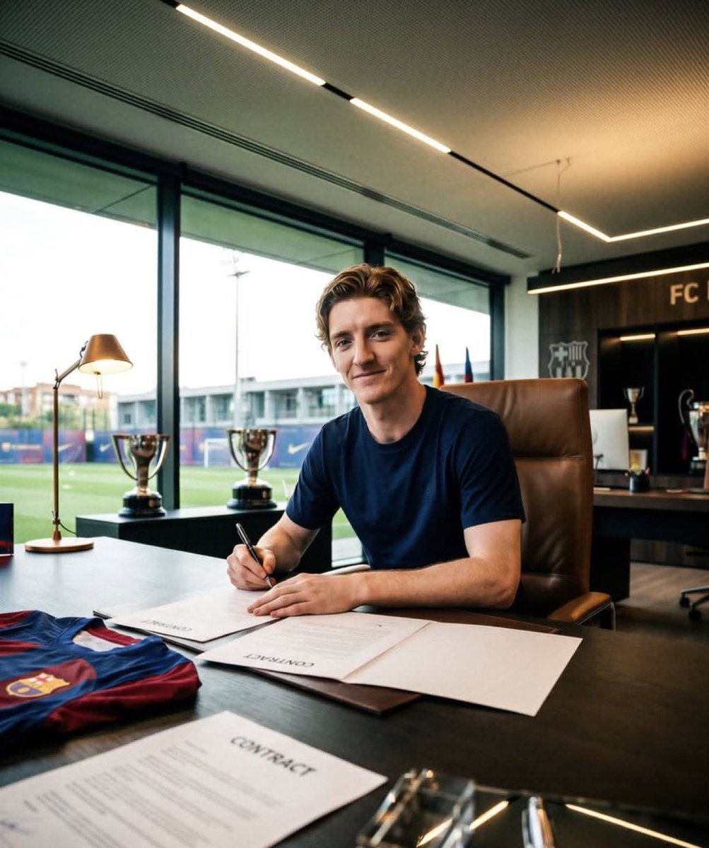 Anthony Gordon FCB tweet media