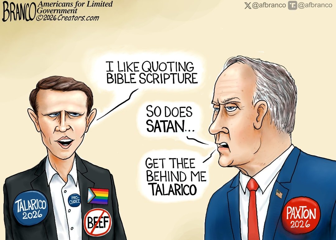 LimitGovt's tweet photo. Cartoon: God Bless Texas https://t.co/e4XFXTlTAt @afbranco 

Beware of false prophets. https://t.co/oh3KhmMW6D