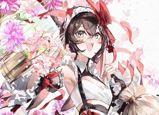 it's my birthday and 1st vtuber anniversary! thank you everyone for your support and love through my career! i will keep drawing for me and for you and if you have time, please stop by