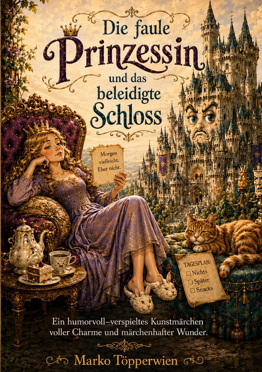 MToepperwien's tweet photo. Mein Kunstmärchen „Die faule Prinzessin und das beleidigte Schloss“ ist jetzt erhältlich.
Was als lange gewachsene Idee begann, ist nun ein richtiges Buch geworden.
Direkt zum Buch:
https://t.co/pCj6WAx2ur...
Ich freue mich sehr über jeden neugierigen Blick nach Glimmerwiesen.🫶 https://t.co/QWEjbF2iA8