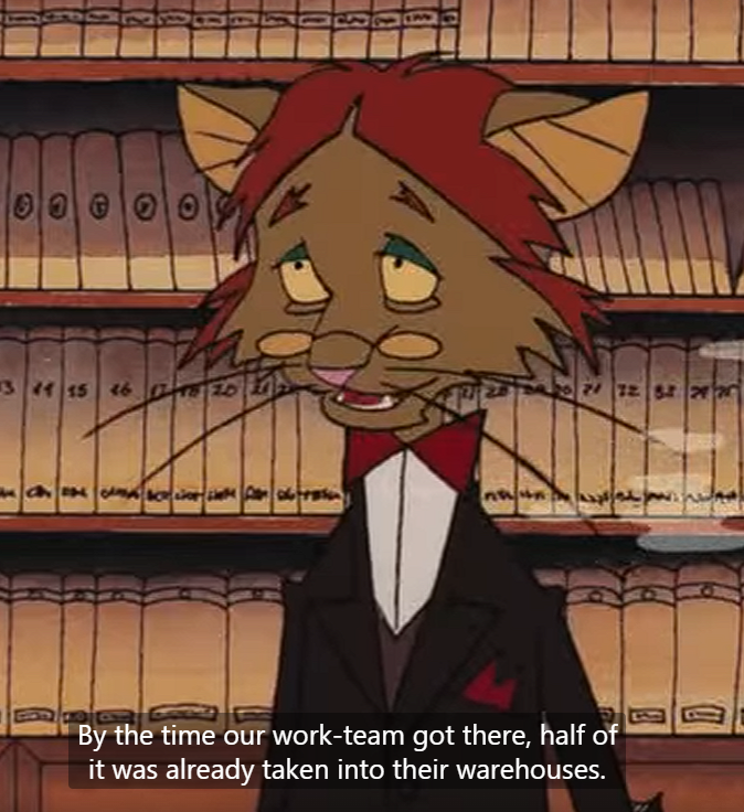 evilcroww's tweet photo. i watched Cat City a few days ago, i'm very fond of the cat designs in this movie, especially Safranek he's very cute https://t.co/v4hU05gHmE