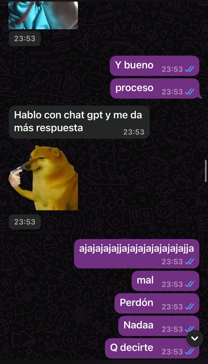 fideoscalientes's tweet photo. @thnwhitelies JAJAJAJAJA literal 
Como hablo con el pibe que veo/ a mi amiga 
Es q extraño a mi amrrrrr @malara_pili https://t.co/CfgGZ3Vsqu