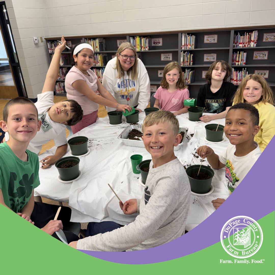 DuPageCFB's tweet photo. The DuPage County Farm Bureau extends its heartfelt gratitude to DuPage Foundation for awarding us a generous Community Impact grant in support of the 2026 Grow Your Own Food Program! https://t.co/K0c40CHb7k