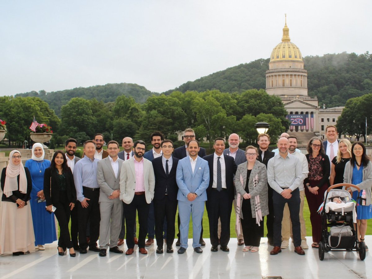 CAMCCardiacIAM's tweet photo. The Vandalia Health CAMC Cardiovascular Disease Fellowship proudly congratulates our 2026 graduates, Ibrahim Ahmed, MD, and Jia Hong Chen, DO! Their dedication and compassionate care have made a lasting impact, and we wish them all the best in the next chapter of their careers. https://t.co/RxagsITAHB