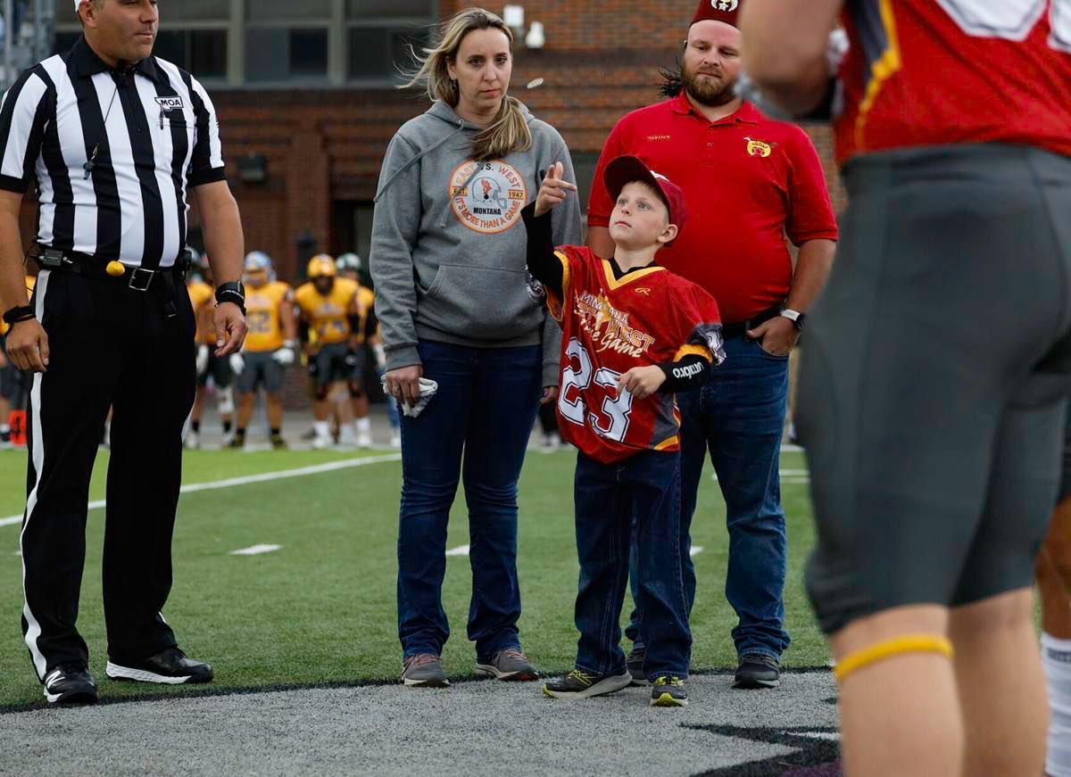 mtshrinegame's tweet photo. 23 days until we celebrate football, community, and the kids this game supports❤️💛 https://t.co/FdpRDmj0ts