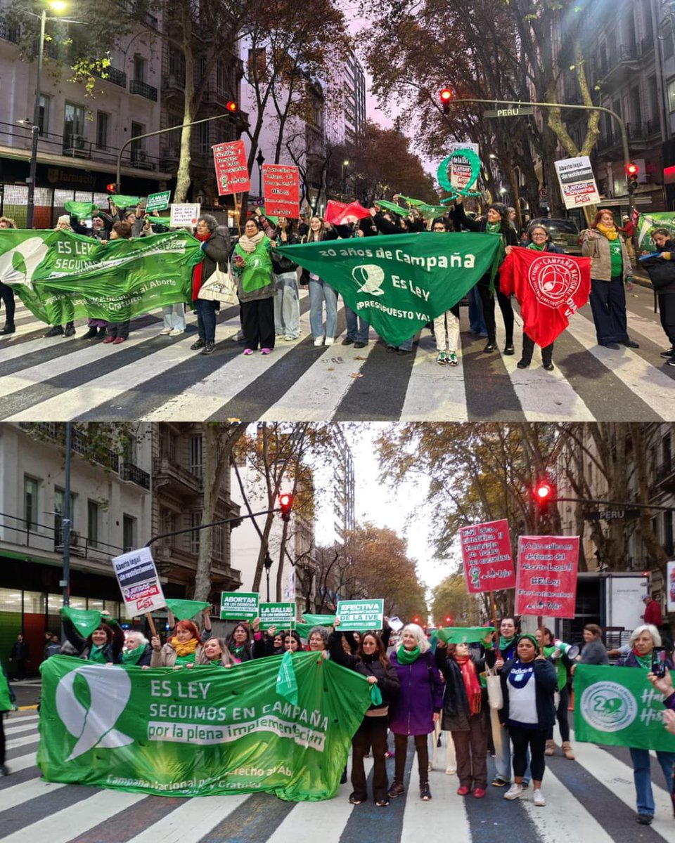 CampAbortoCABA's tweet photo. Ayer, en el marco del 28 de mayo, Día Internacional de Acción por la Salud de las Mujeres, salimos a las calles en CABA para defender el derecho a decidir y exigir políticas públicas que garanticen una salud integral para todas. https://t.co/syfJ9omlzo