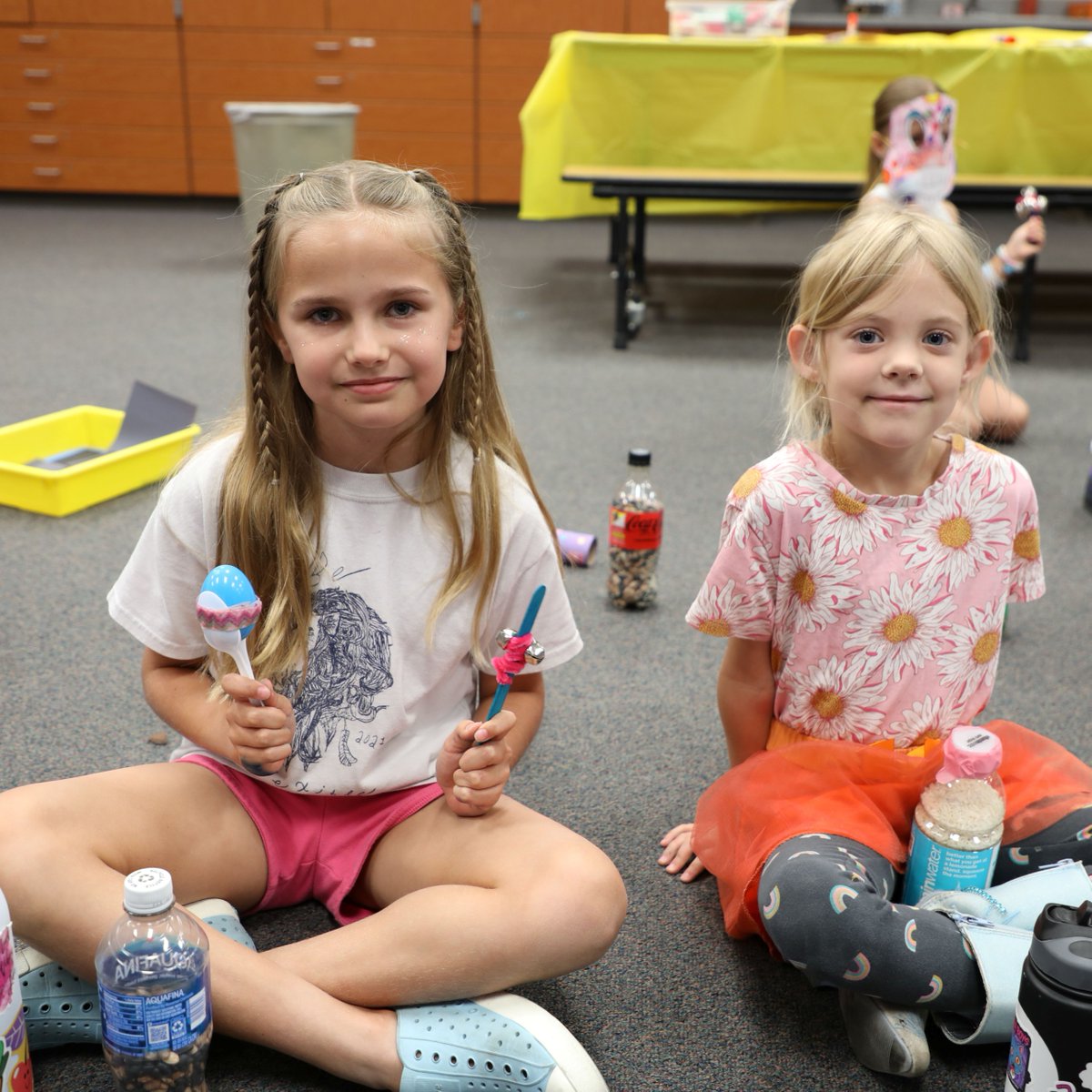 CusdEd's tweet photo. Rocking, creating, and learning all morning long! 🎸 Students in Mornings with Mrs. Landon enjoyed hands-on, teacher-led enrichment while building instruments, reading stories, and letting their creativity shine. https://t.co/exnvzzHOPE