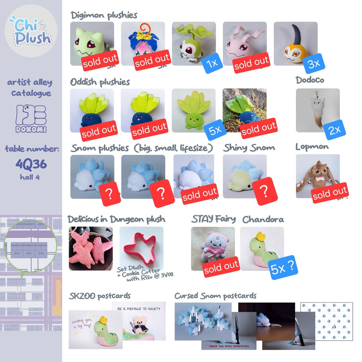 Van // Chi Plush @ DoK0mi 4Q36 tweet media