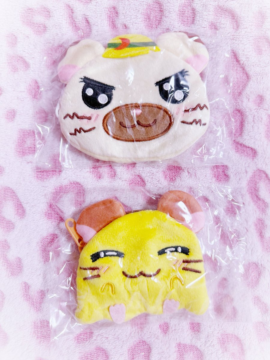 nyanpasu299's tweet photo. とっとこハム太郎 ふわふわフェイスポーチ ガチャガチャ 交換

譲
ちび丸ちゃん　タイショーくん

求
リボンちゃん

郵送で交換お願いいたします。

お気軽にお声がけください https://t.co/uOhEDGorNL