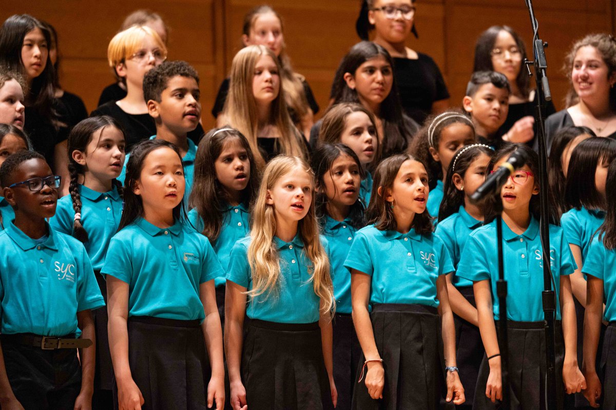 strathmore's tweet photo. Last week, all six Strathmore Youth Chorus ensembles came together for a spectacular season finale celebrating America’s 250th anniversary. 

🌟Interested in joining SYC next season? 
Auditions are June 1&amp;2, and August 17.
🔗: https://t.co/9XNQ5ExRO2

📸: @ceylonmitchell https://t.co/VPbAlYY7EA