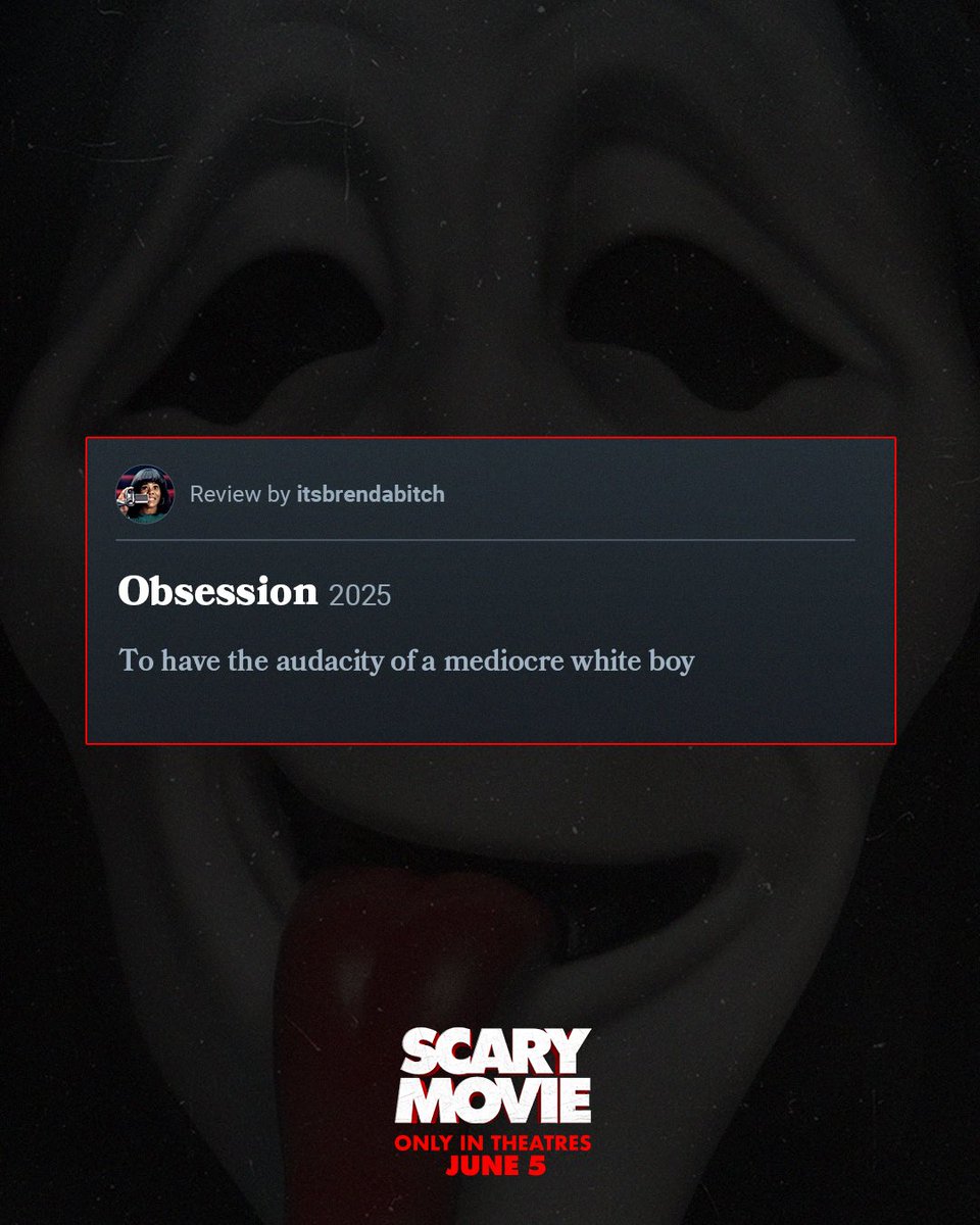 ScaryMovie's tweet photo. they kicked ya girl out of the movies. but they can’t kick her off @letterboxd! 🙂‍↕️ follow Brenda Meeks now. https://t.co/WXWuRxpLje https://t.co/hKyO91jbz4