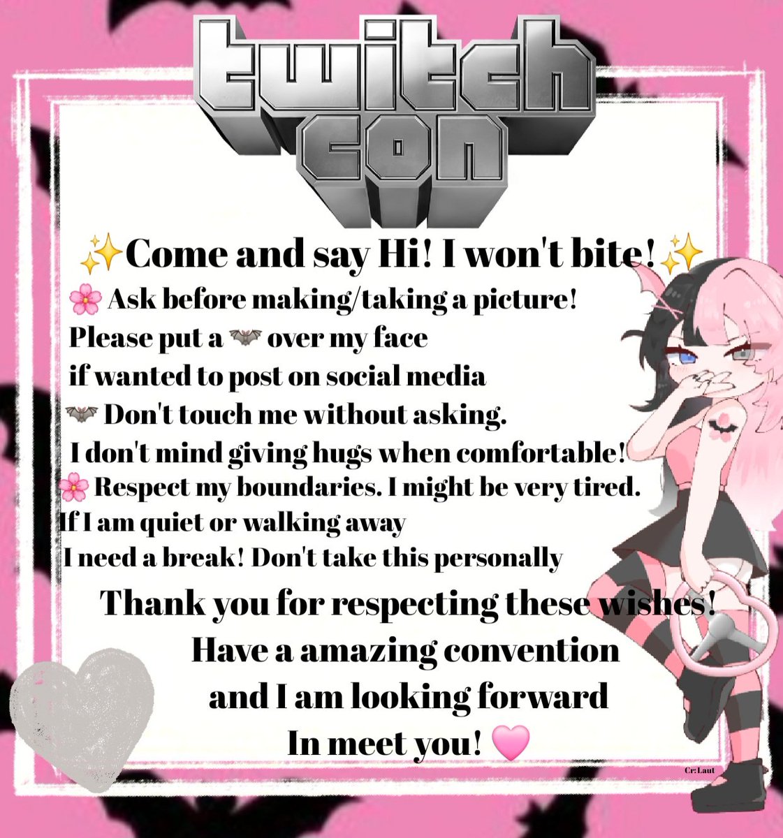 EssiexBessiex's tweet photo. 🌸 See you all this weekend! https://t.co/FC8nwIMd6j