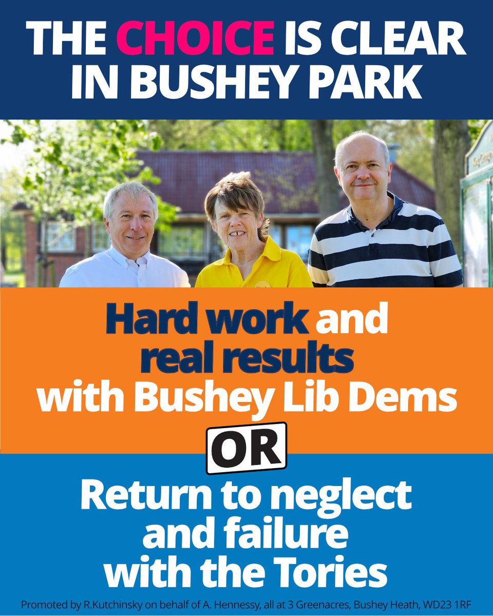 HertsmereLD's tweet photo. Vote for Annabel Hennessy in Bushey Park on the 25th June https://t.co/egYGv7hh6g