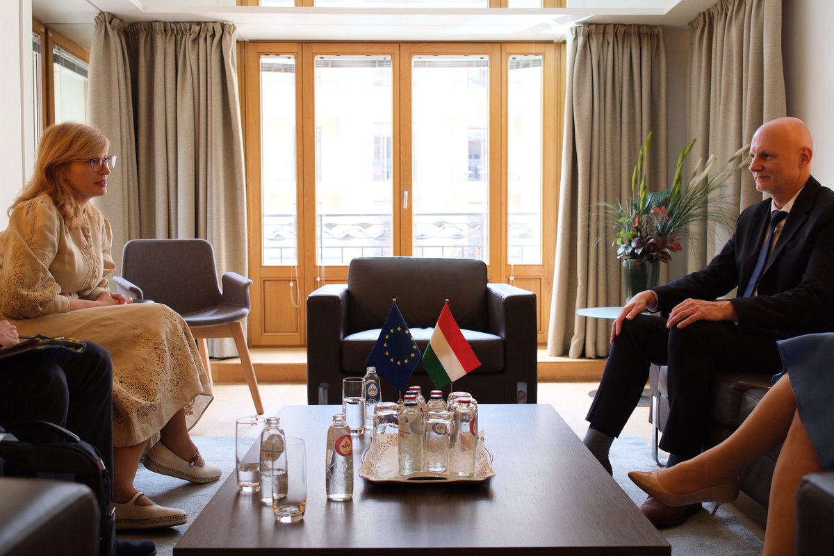 HungaryintheEU's tweet photo. .#COMPET with Minister Zoltán Tanács. The innovation gap across the EU remains a reality, which is why broader geographical coverage and balance must stay a priority for #HorizonEurope.

We also believe that the @EITeu must remain in the Regulation, as it created networks and connected universities, research institutions and businesses. It contributes to the development of the cross-border innovation ecosystem, especially in Central Europe.

Space Act: Hungary supports the main direction but reminds that stronger cooperation should not automatically mean more centralisation, and more bureaucracy. National authorities should also be respected and reinforced, not overshadowed.

Minister Zoltán Tanács also concluded bilateral talks with @EZaharievaEU, Commissioner for startups, research and innovation, and @AschbacherJosef, Director General of @ESA. The Minister also held discussions with his German counterpart as well as the V4 ministers.