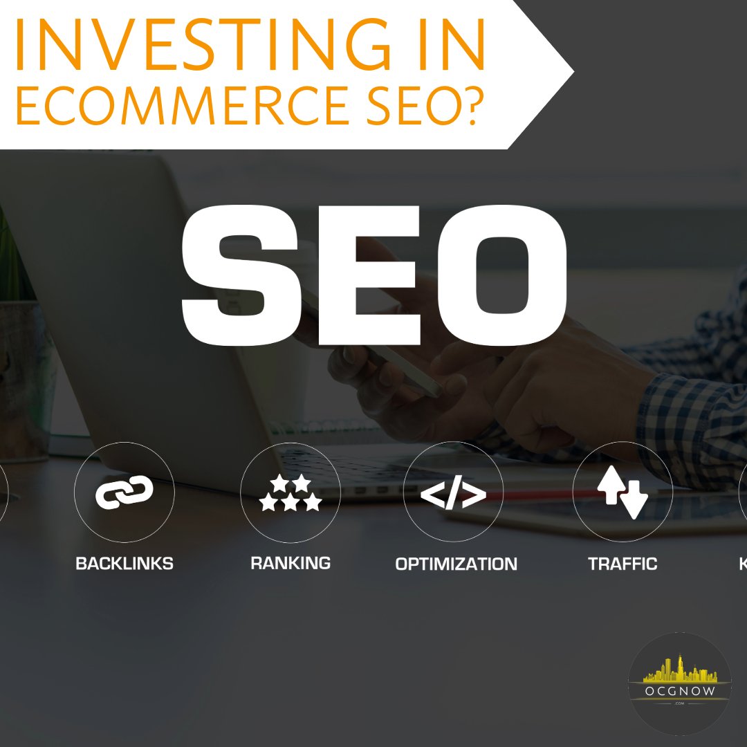 OCGNow's tweet photo. Investing in eCommerce SEO? Learn what to look for before choosing a service provider so you can drive more traffic, leads, and online sales. 📈🛒
https://t.co/uzJ2d2pTZn https://t.co/iMBZjxhr09