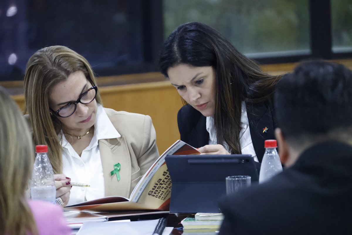 MTESS_PY's tweet photo. Participamos de la reunión de trabajo convocada por la Comisión de Familia, Niñez y Adolescencia de la Cámara de Senadores para analizar el proyecto de ley que busca fortalecer la protección de niños, niñas y adolescentes frente al trabajo infantil peligroso.

En representación del Ministerio de Trabajo, estuvo presente la directora de Protección a la Niñez y Adolescencia, @lau_diazgrutter

Durante el encuentro se abordaron aspectos técnicos y jurídicos de la propuesta, con el objetivo de contribuir al fortalecimiento de los mecanismos de prevención, protección y sanción frente al trabajo infantil peligroso.