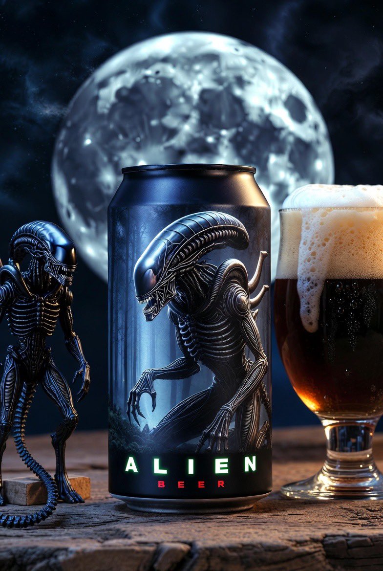 _Zombie_Crew_'s tweet photo. Thirsty ? Look no farther Alien Beer is here . Sold at all Kmart stores https://t.co/pTgL2bQhkK