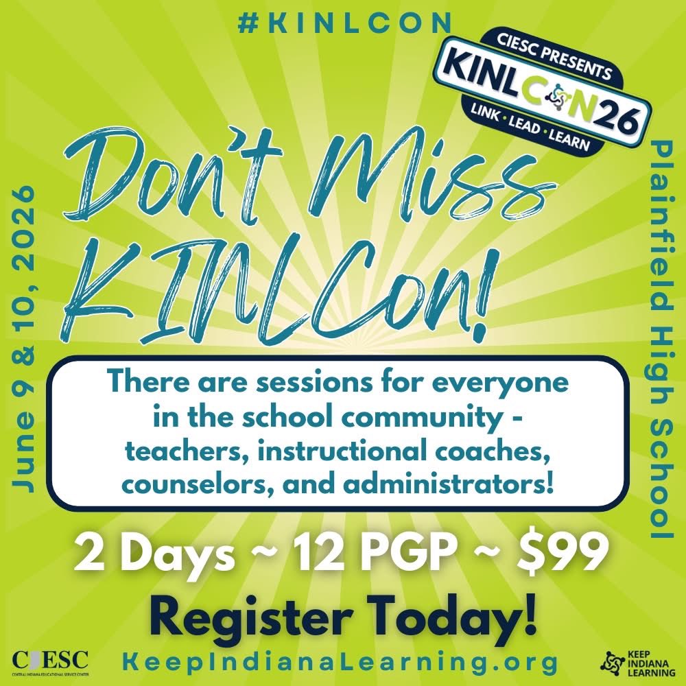 dropstepdunk's tweet photo. Don’t let the best PD of the summer pass you by! KINLCon kicks off in just a few days at Plainfield HS and you don’t want to miss the energy, practical ideas, amazing Hoosier keynotes, and the best educator community around!
https://t.co/jhLlmfc6DN @KeepINLearning  #kinlcon https://t.co/8eyFU6VyRj