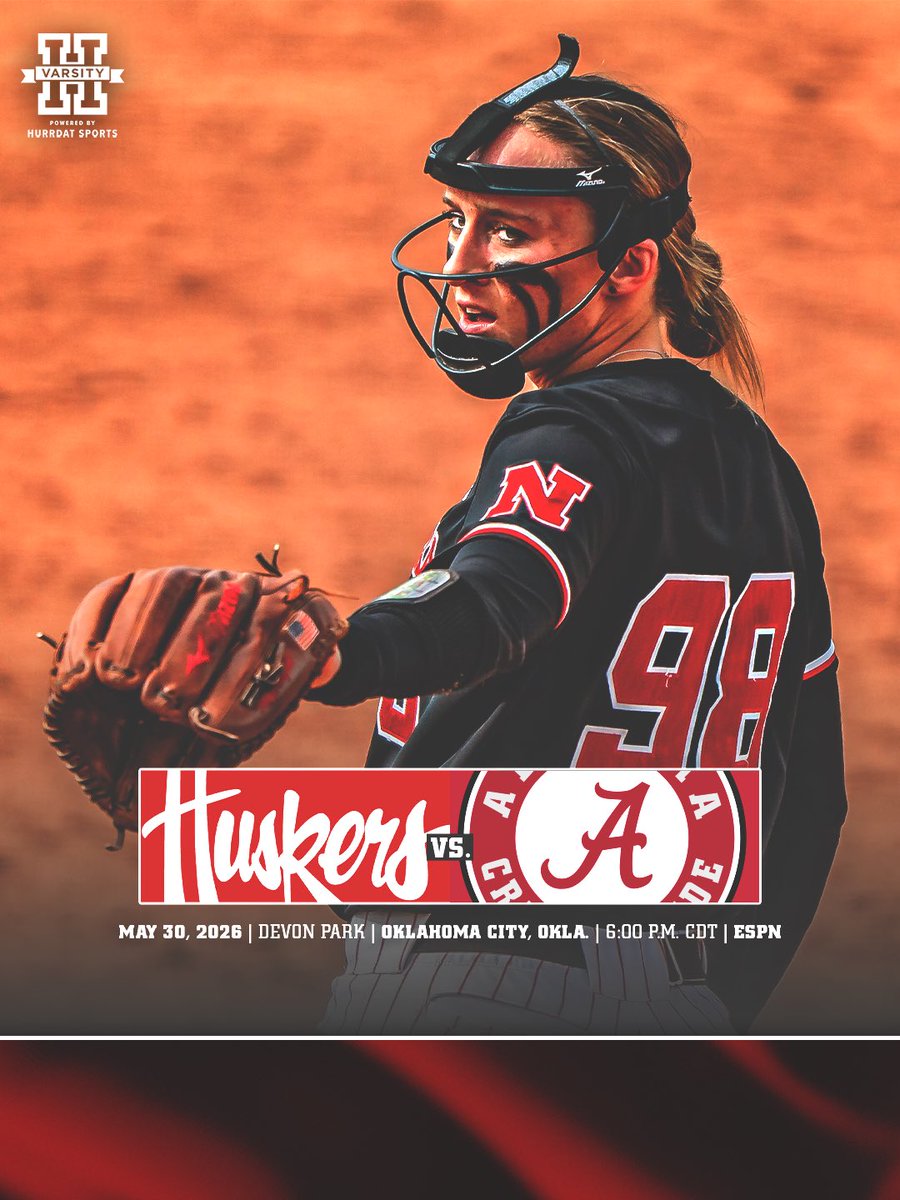 HailVarsity's tweet photo. Nebraska softball is back at it tomorrow at 6 p.m. against Alabama. 🥎 https://t.co/Yfy0kSWGRQ