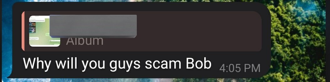 DefiTreash's tweet photo. Its sad to be called a scammer after trusting your fellow brother for a deal

I trusted him to have worked with other people since he was recommended. 

I thought since we are Nigerians we can have good dealflows 
But nigga had an evil intention 

Trust No one. https://t.co/iGw00kJJSA