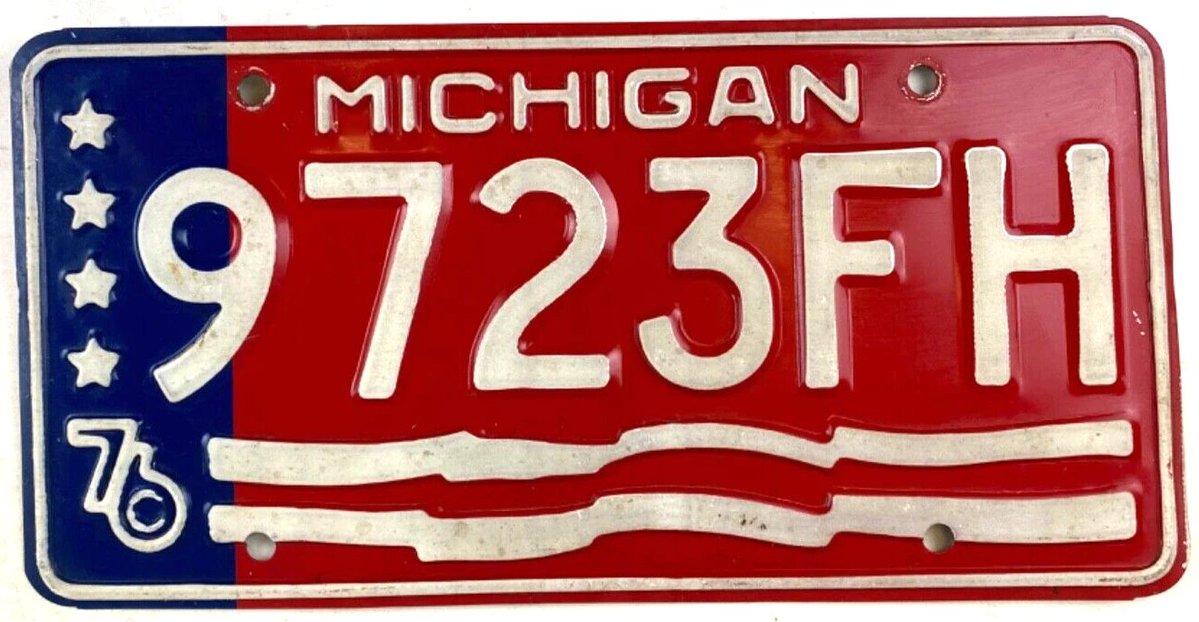 echo50's tweet photo. @mass_ave Michigan even had a license plate. https://t.co/H6PmIZXaQH