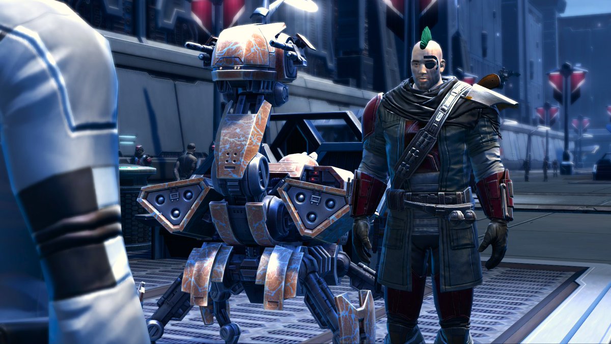 rSWTOR's tweet photo. Just a man &amp; his war droid https://t.co/Vas7a291LN
#SWTOR #StarWars https://t.co/P5qXsWSGk1