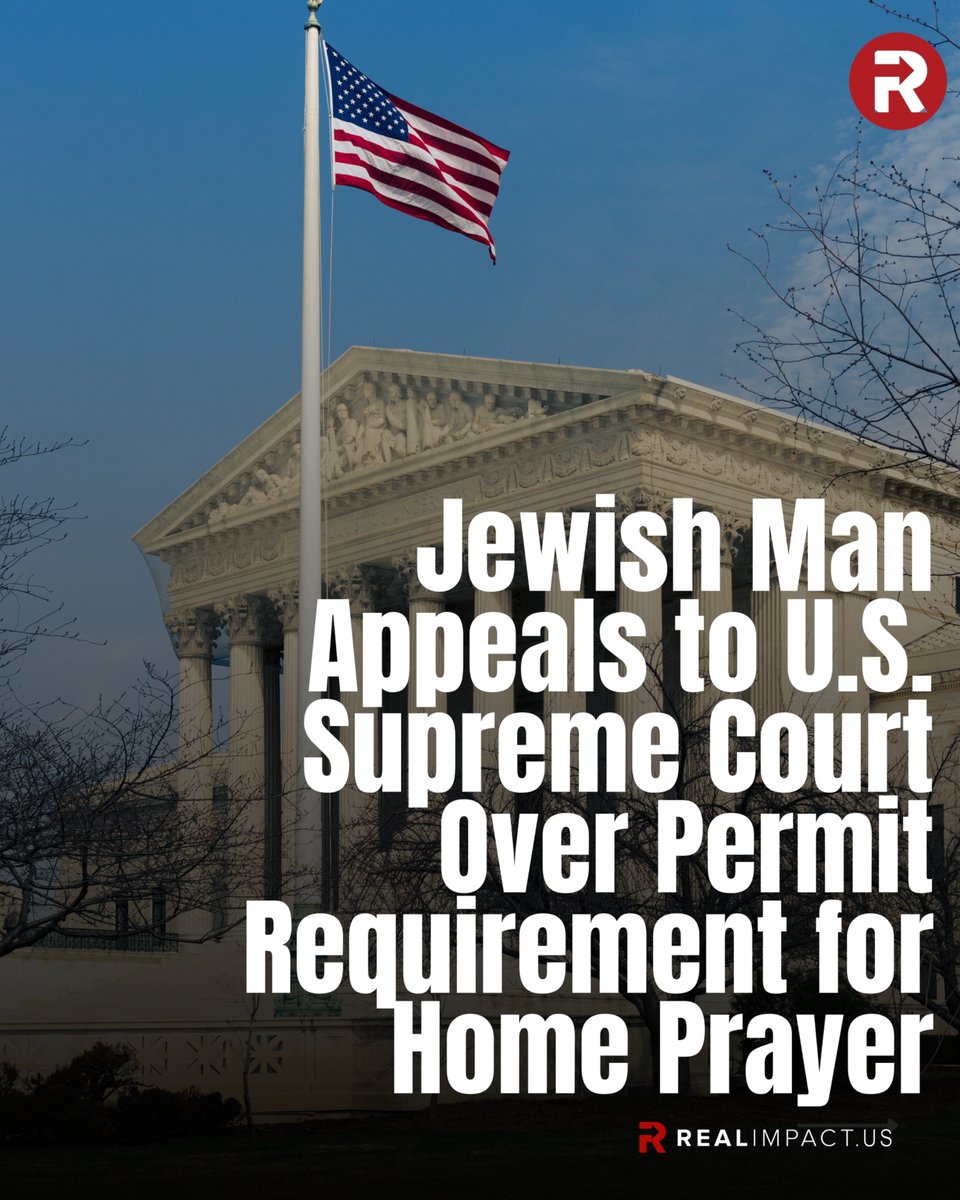 realimpact_us's tweet photo. (HARBINGER'S DAILY) Attorneys with Orrick, Herrington & Sutcliffe and Alliance Defending Freedom filed a brief with the U.S. Supreme Court urging it to hear the case of a devout Orthodox Jew suing the city of University Heights, Ohio.

In January 2021, Daniel Grand e-mailed a dozen friends to invite them to his home to pray as a minyan, a “threshold requirement for the most sacred acts of Jewish communal worship,” that upcoming Sabbath. But when city officials found out about the e-mail, and before any minyan convened, the city demanded that Grand “immediately cease and desist any and all” uses of his home as a “place of religious assembly” unless he first obtained a special use permit, which the city requires for houses of worship in residential districts.

https://t.co/x1npyHDkzh
