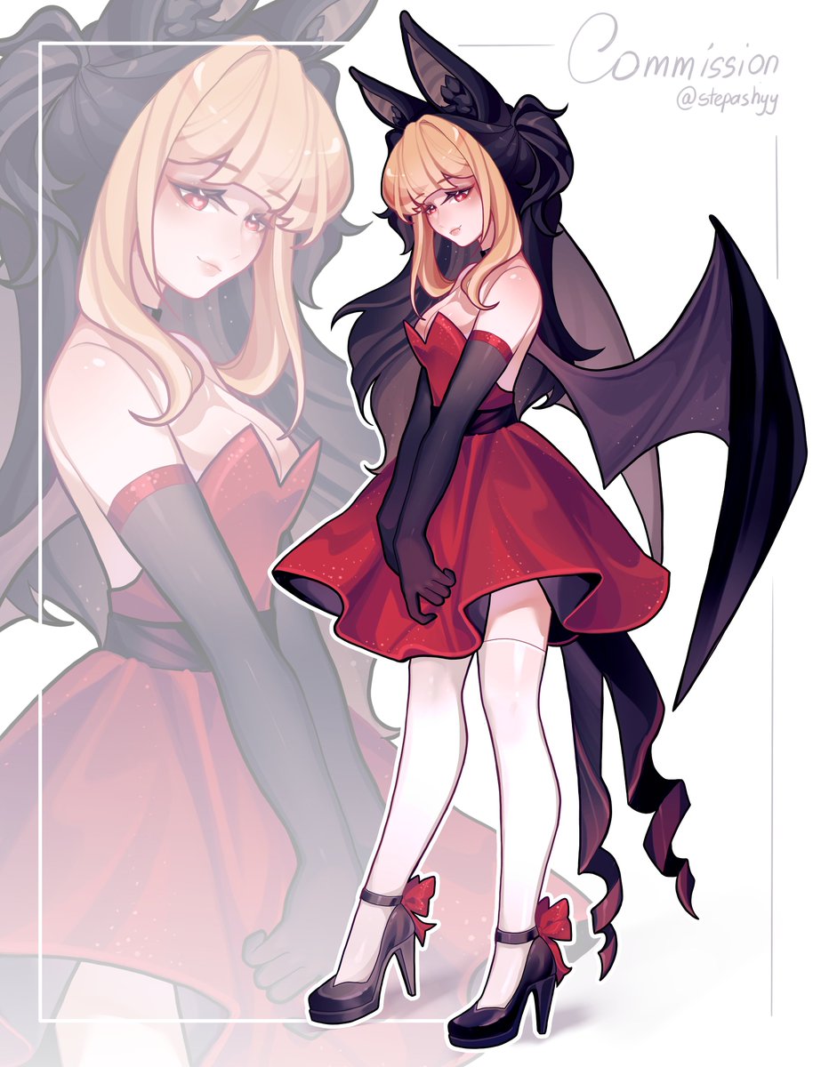 stepashyy's tweet photo. Very gentel and romantic commission🌹🦇 https://t.co/27u8Brh0Ty