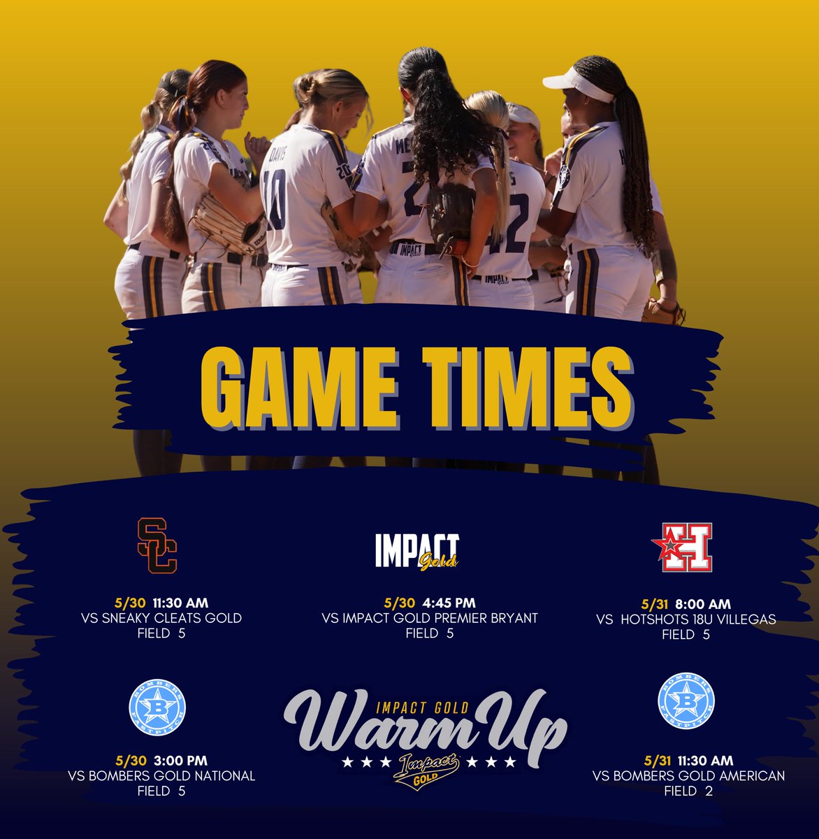igjacksonjazz's tweet photo. This weekend’s warm up schedule… We can’t wait to kick the dust vs other teams!! #igjacksonjazz #trustOURprocess #goldblooded https://t.co/WxEnV3gWEN