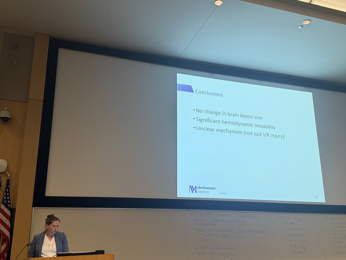 nidhikreddy's tweet photo. @liggett_md presenting on her findings on the long term effects of TBI! 
#EdelstoneBendixDay
#2026KanavelSurgicalScholar
💜 https://t.co/vItAlMK2hm