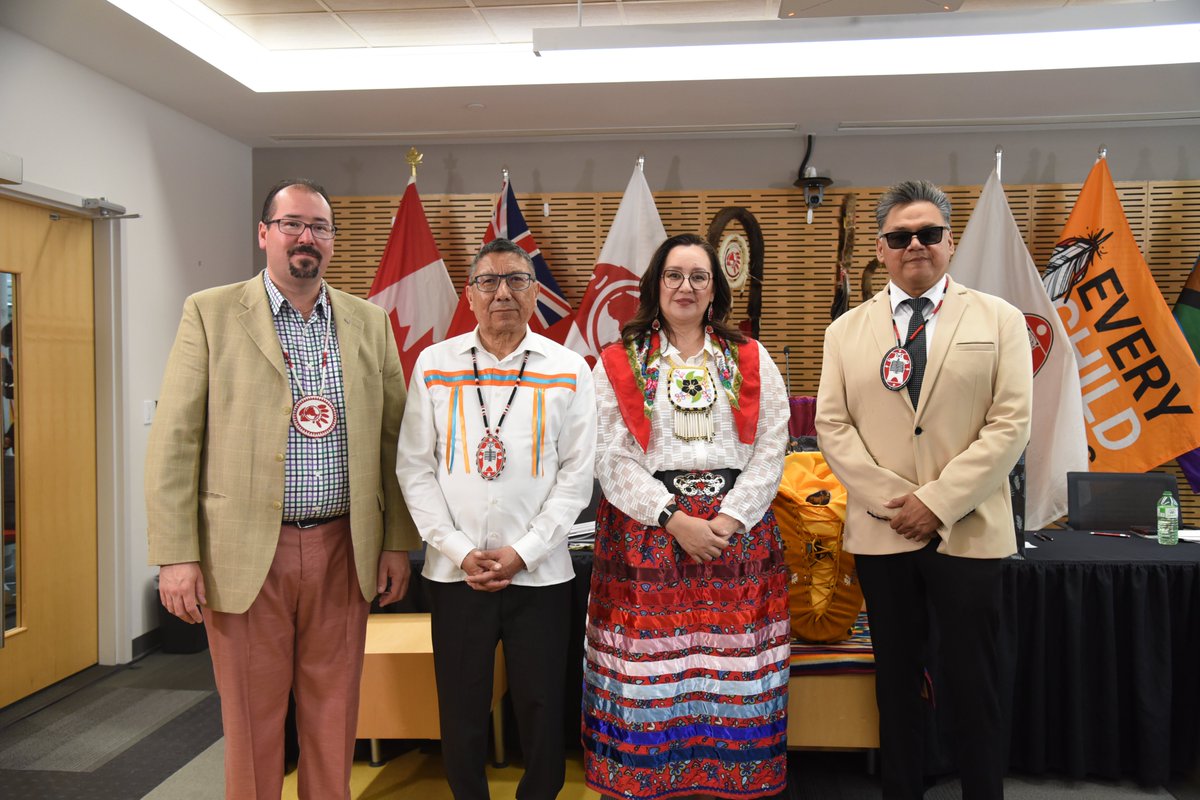 ChiefsofOntario's tweet photo. Today marked a historic turning point for First Nations across Ontario. The Chiefs of Ontario and Nishnawbe Aski Nation co-hosted a sacred ceremony in Ottawa to celebrate the official implementation of the $8.5 billion Ontario Final Agreement (OFA), reforming the FNCFS Program https://t.co/HKKJRawhiq