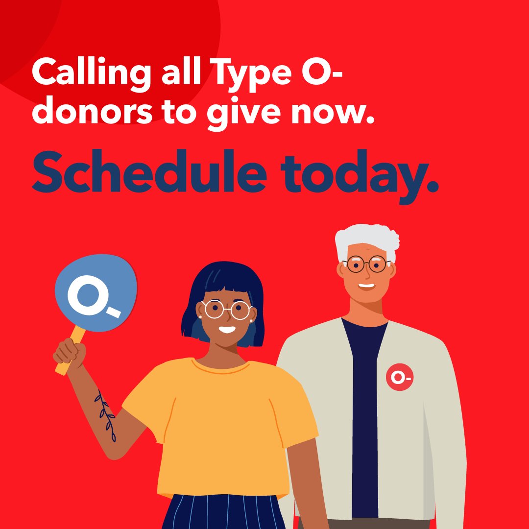 CTBloodCenter's tweet photo. O-negative blood is known as the universal blood type because it can be given to anyone during emergencies when there’s no time to determine a patient’s blood type. That makes every O-negative donation incredibly important.

Not sure what your blood type is? Come find out! ❤️ https://t.co/vUfcB0Oau0