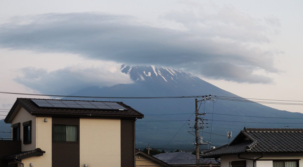 ひろまつ 今日の富士山 tweet media